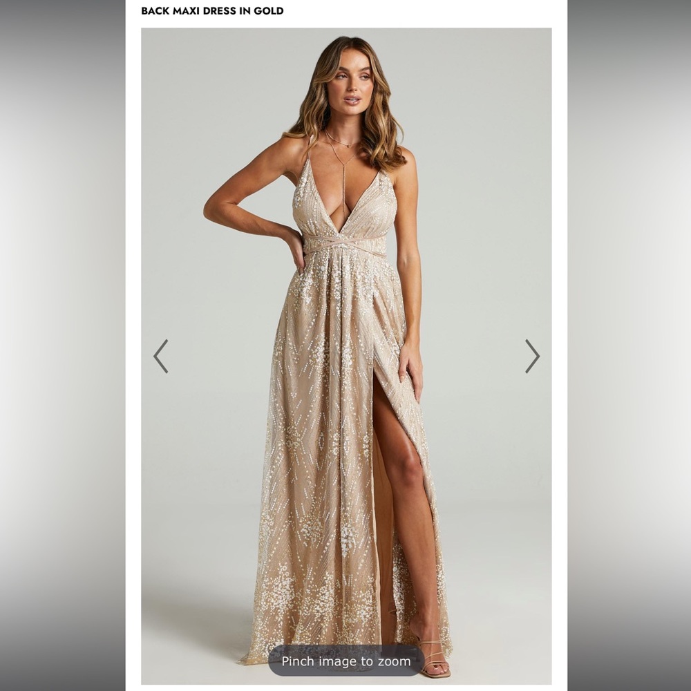 Bridesmaids Champagne Dress